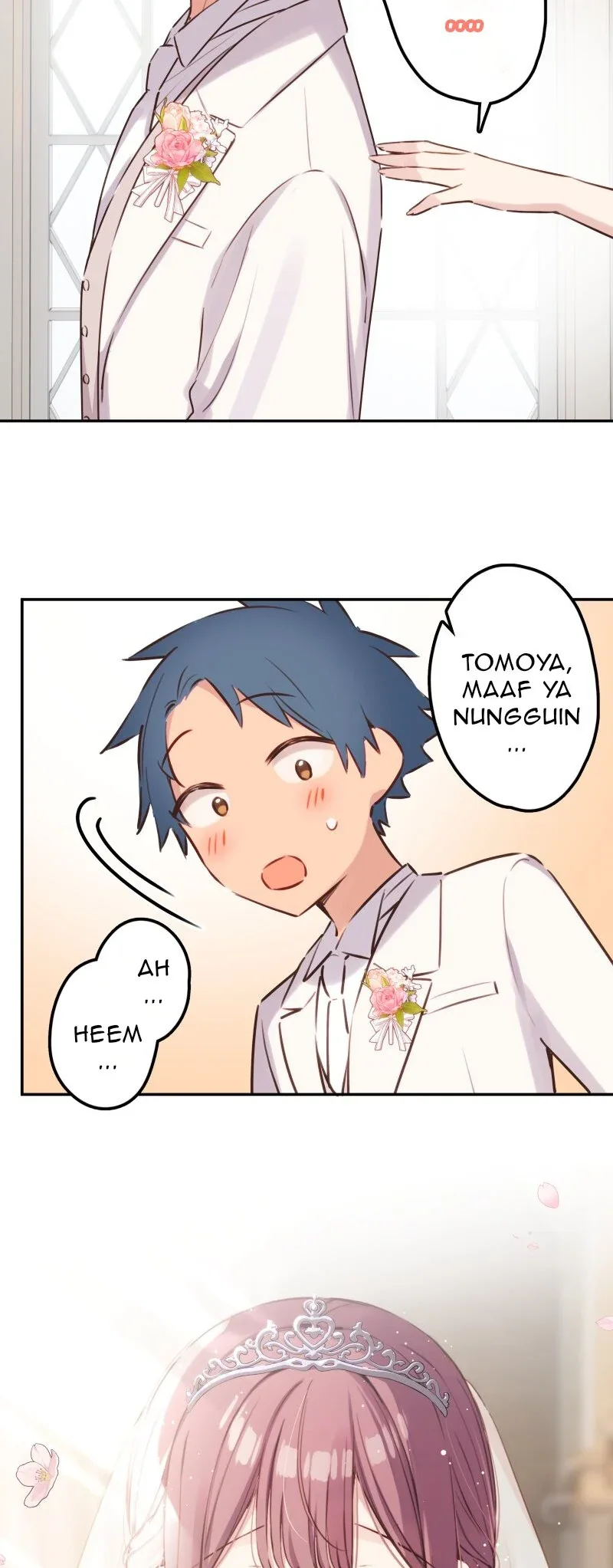 Halaman 5 — Waka-chan Is Flirty Again Chapter 213