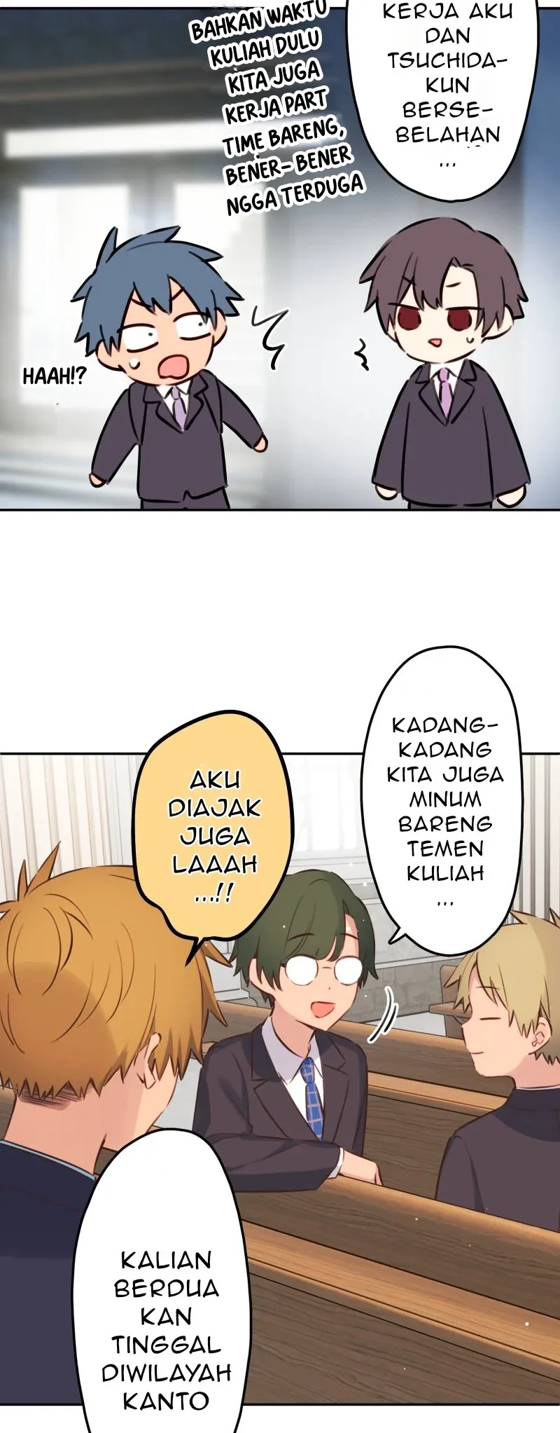 Halaman 11 — Waka-chan Is Flirty Again Chapter 213