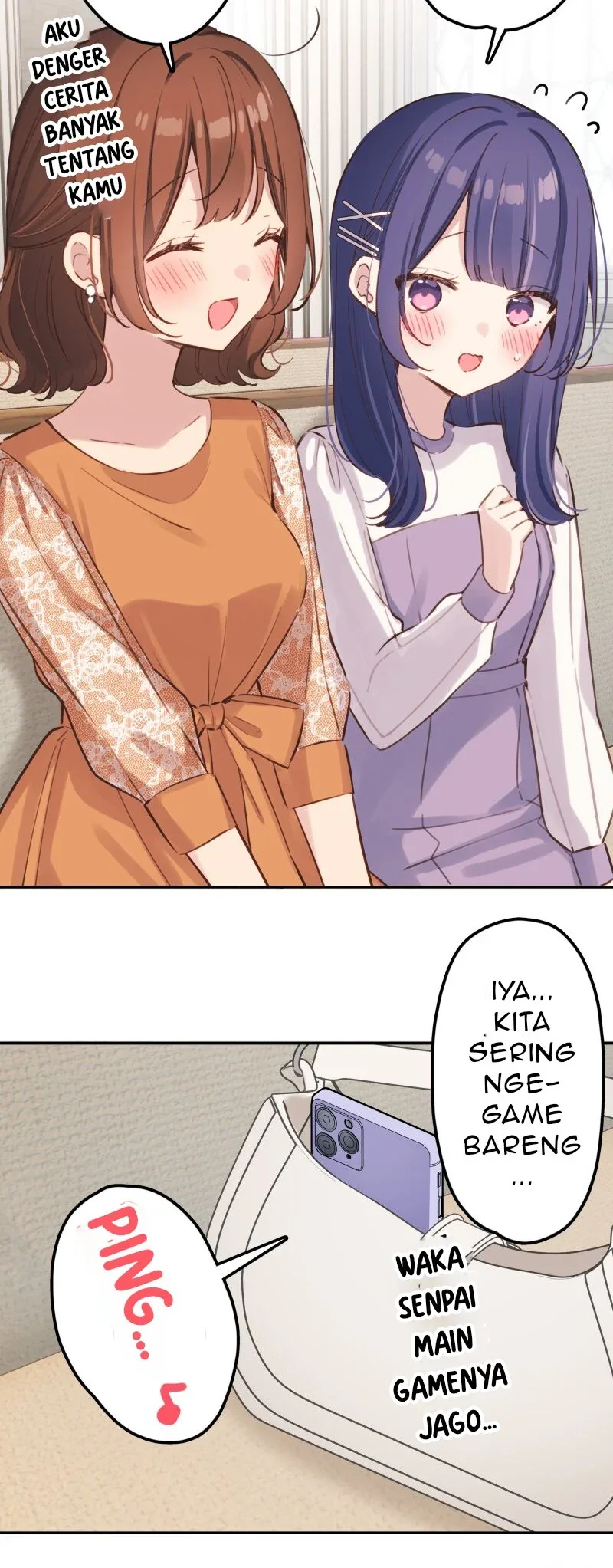Halaman 13 — Waka-chan Is Flirty Again Chapter 213