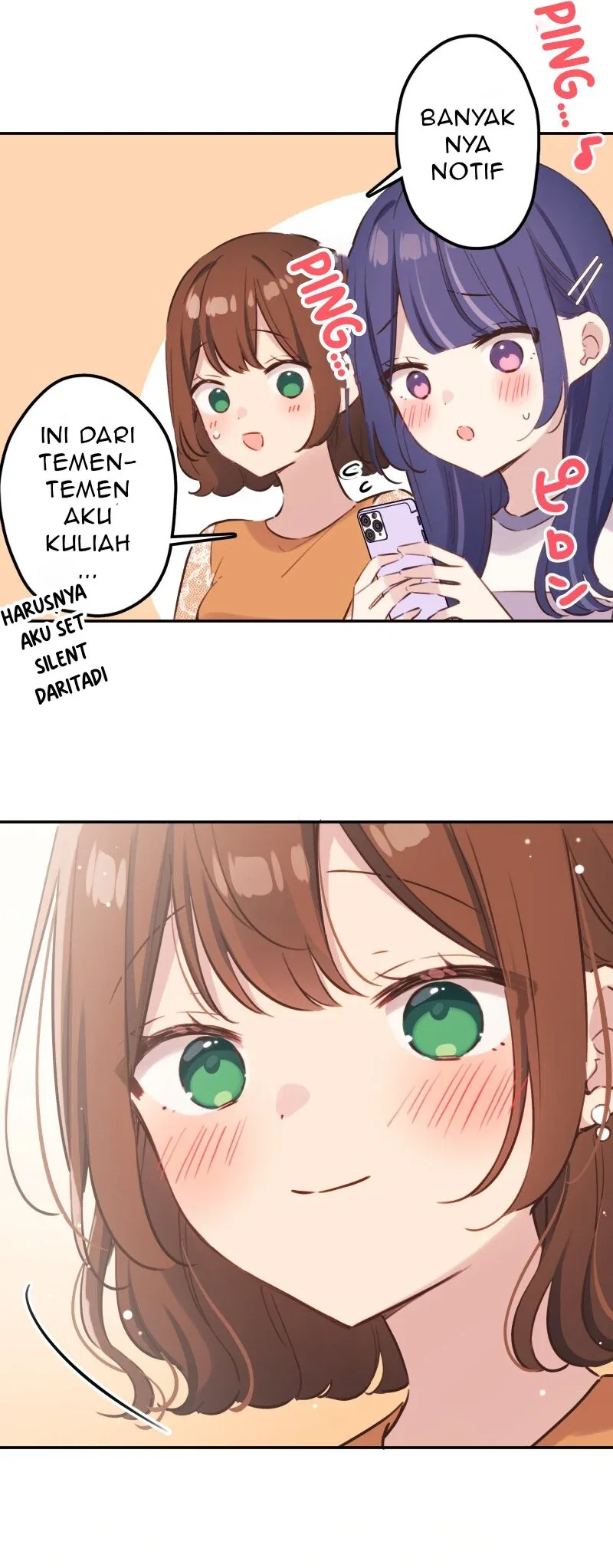 Halaman 14 — Waka-chan Is Flirty Again Chapter 213