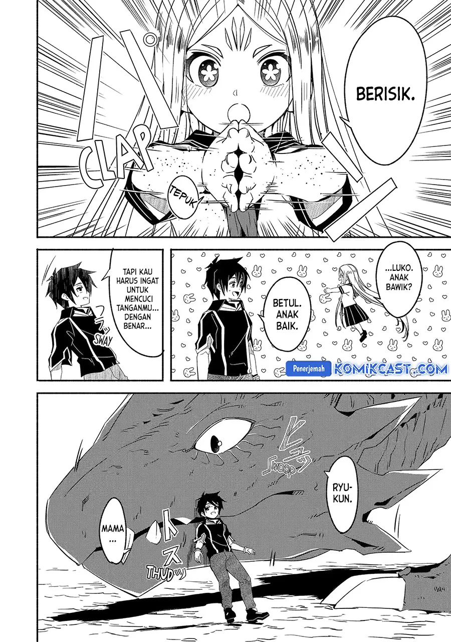Halaman 10 — Bouken ni, Tsuitekonaide Okaasan!: Chouka Hogo na Saikyou Dragon ni Sodaterareta Musuko, Hahaoya Douhan de Boukensha ni Naru Chapter 24.3