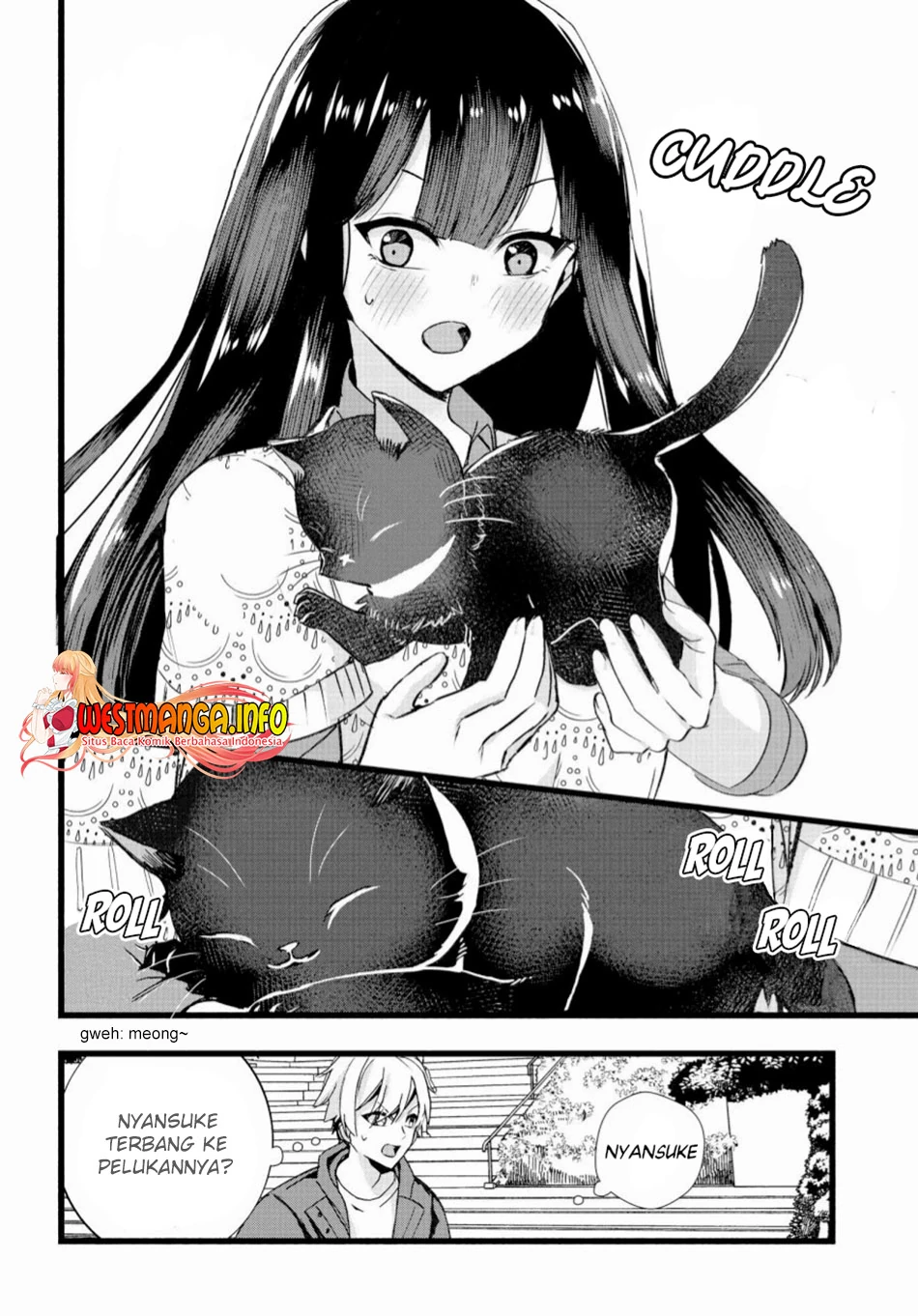 Halaman 6 — Chiteki de Cool na Kouhai Bijo, Ore no Kaineko ni Naru Chapter 4