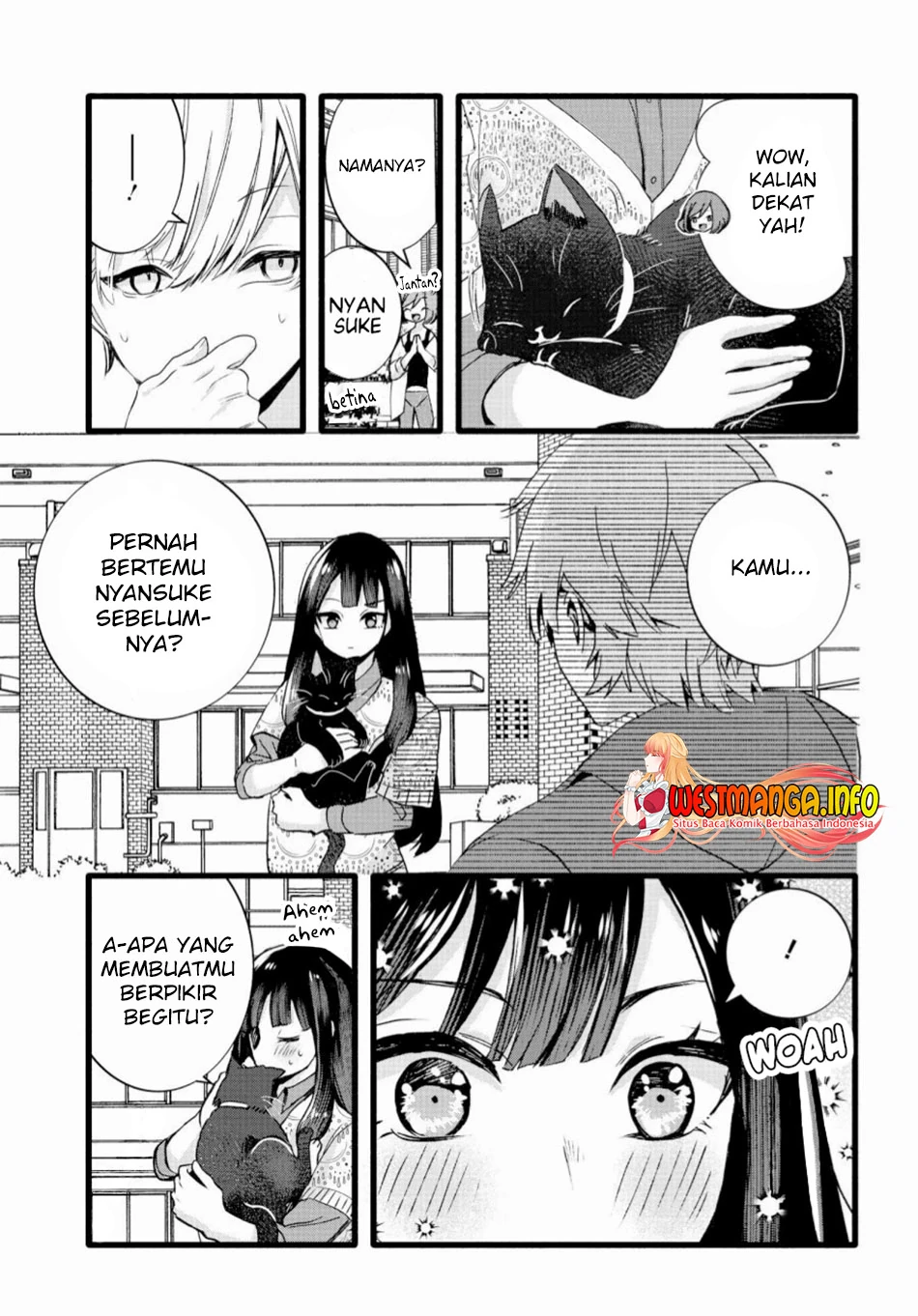 Halaman 7 — Chiteki de Cool na Kouhai Bijo, Ore no Kaineko ni Naru Chapter 4