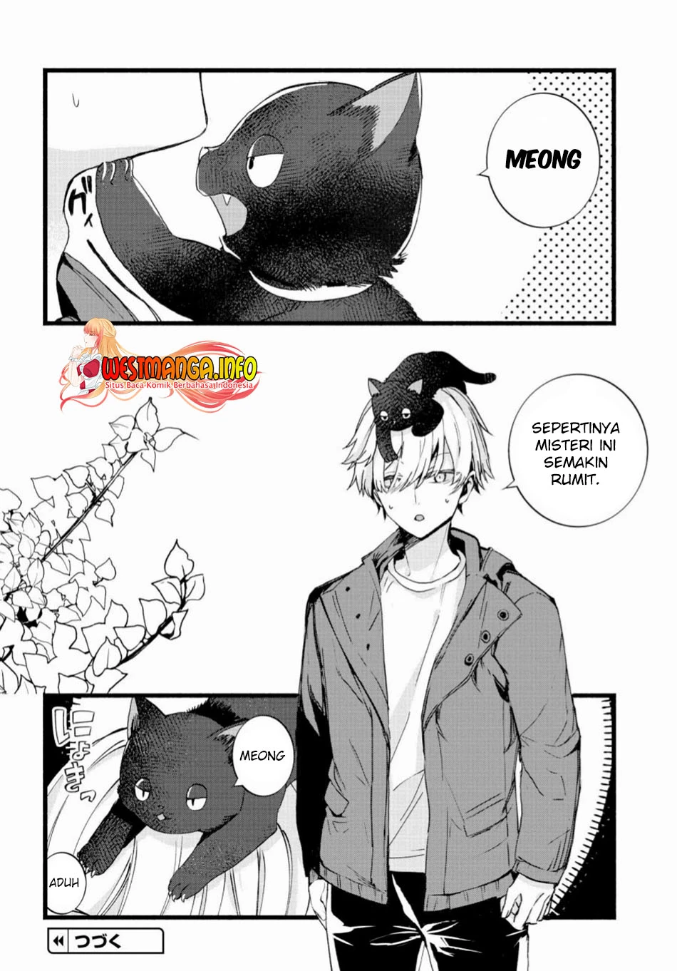 Halaman 9 — Chiteki de Cool na Kouhai Bijo, Ore no Kaineko ni Naru Chapter 4