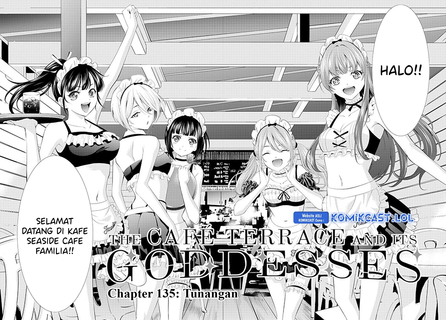 Halaman 3 — Megami no Café Terrace Chapter 135