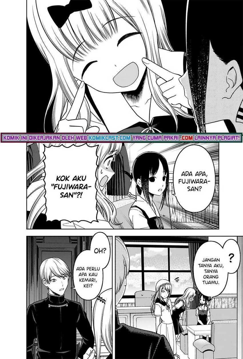 Halaman 11 — Kaguya-sama wa Kokurasetai: Tensai-tachi no Renai Zunousen Chapter 264