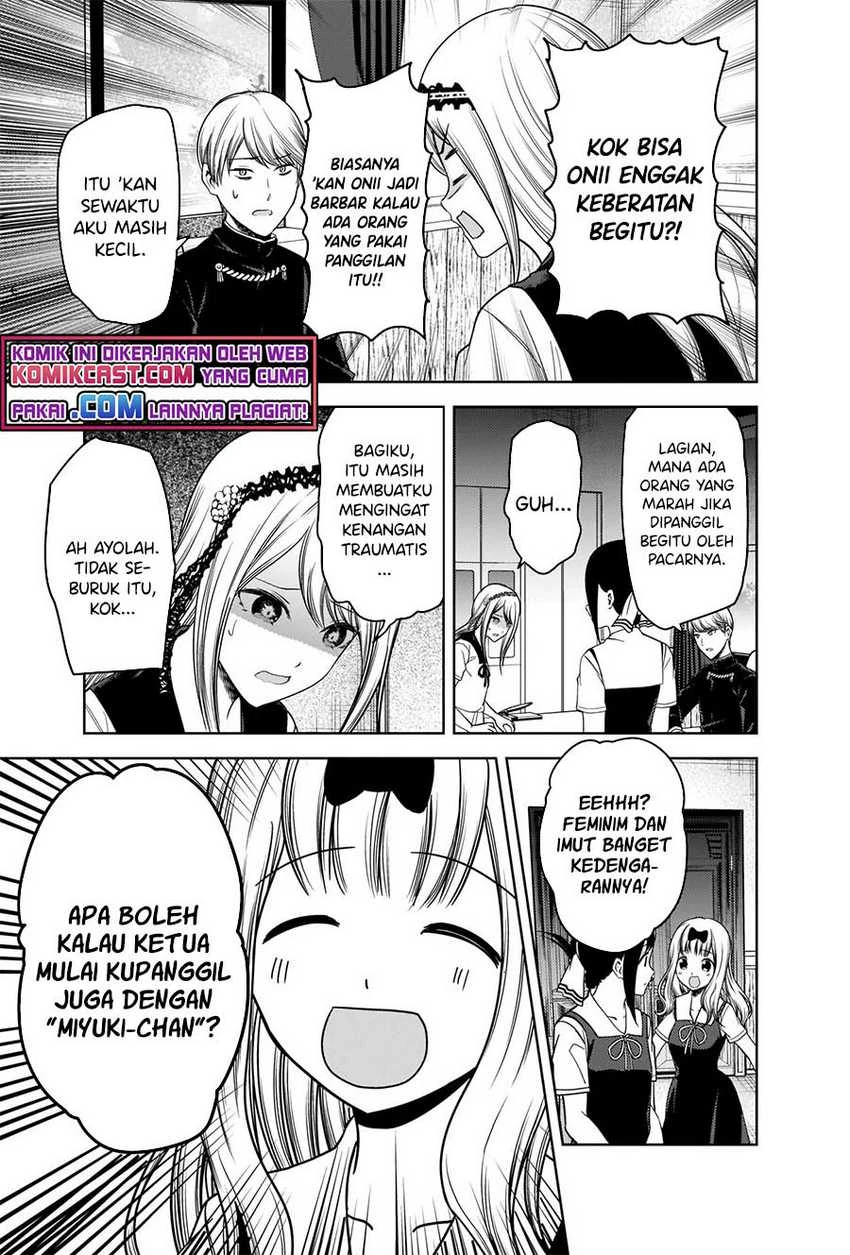 Halaman 16 — Kaguya-sama wa Kokurasetai: Tensai-tachi no Renai Zunousen Chapter 264