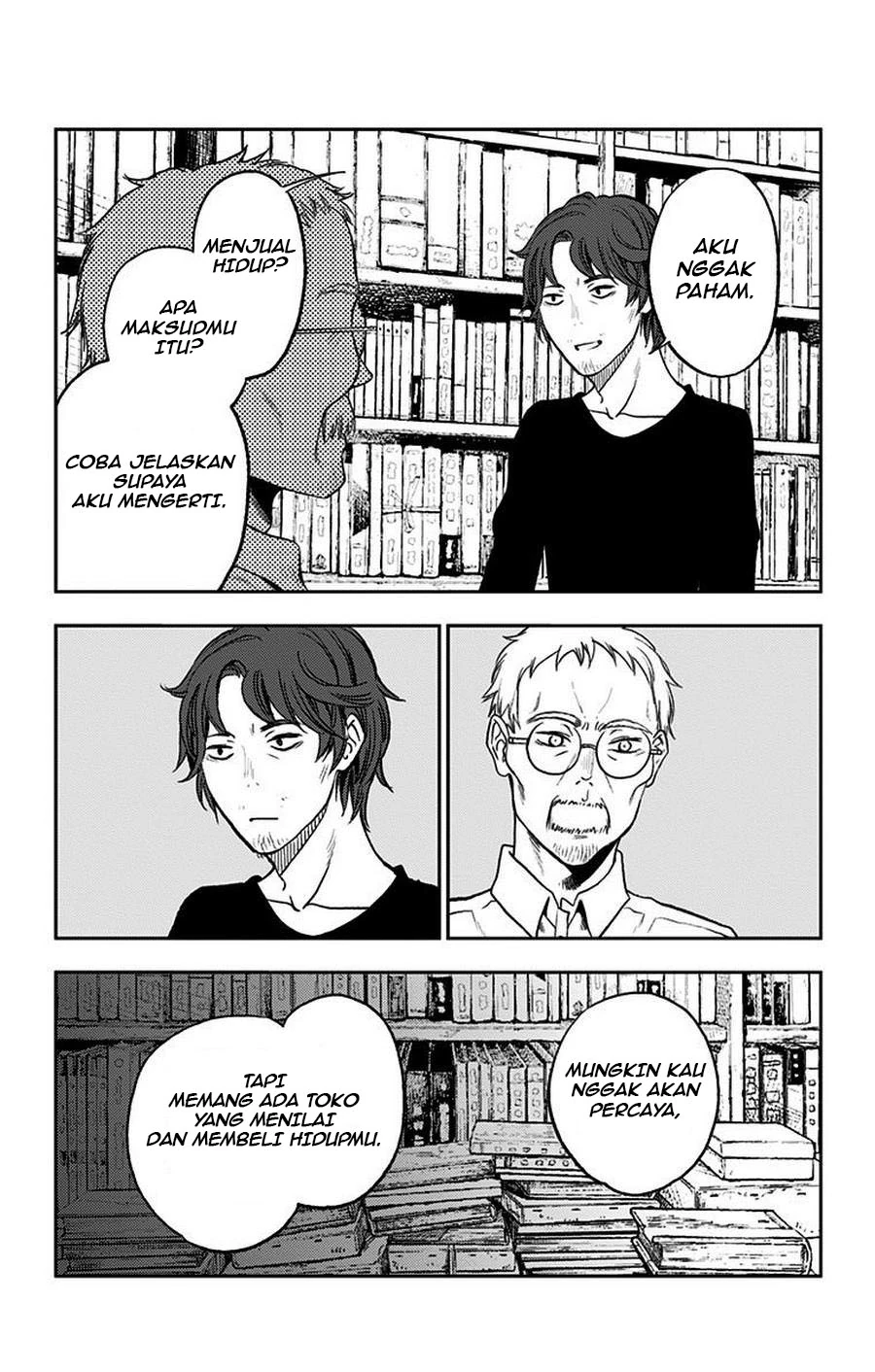Halaman 6 — Jumyou wo Kaitotte Moratta. Ichinen ni Tsuki, Ichimanen de. Chapter 16.5