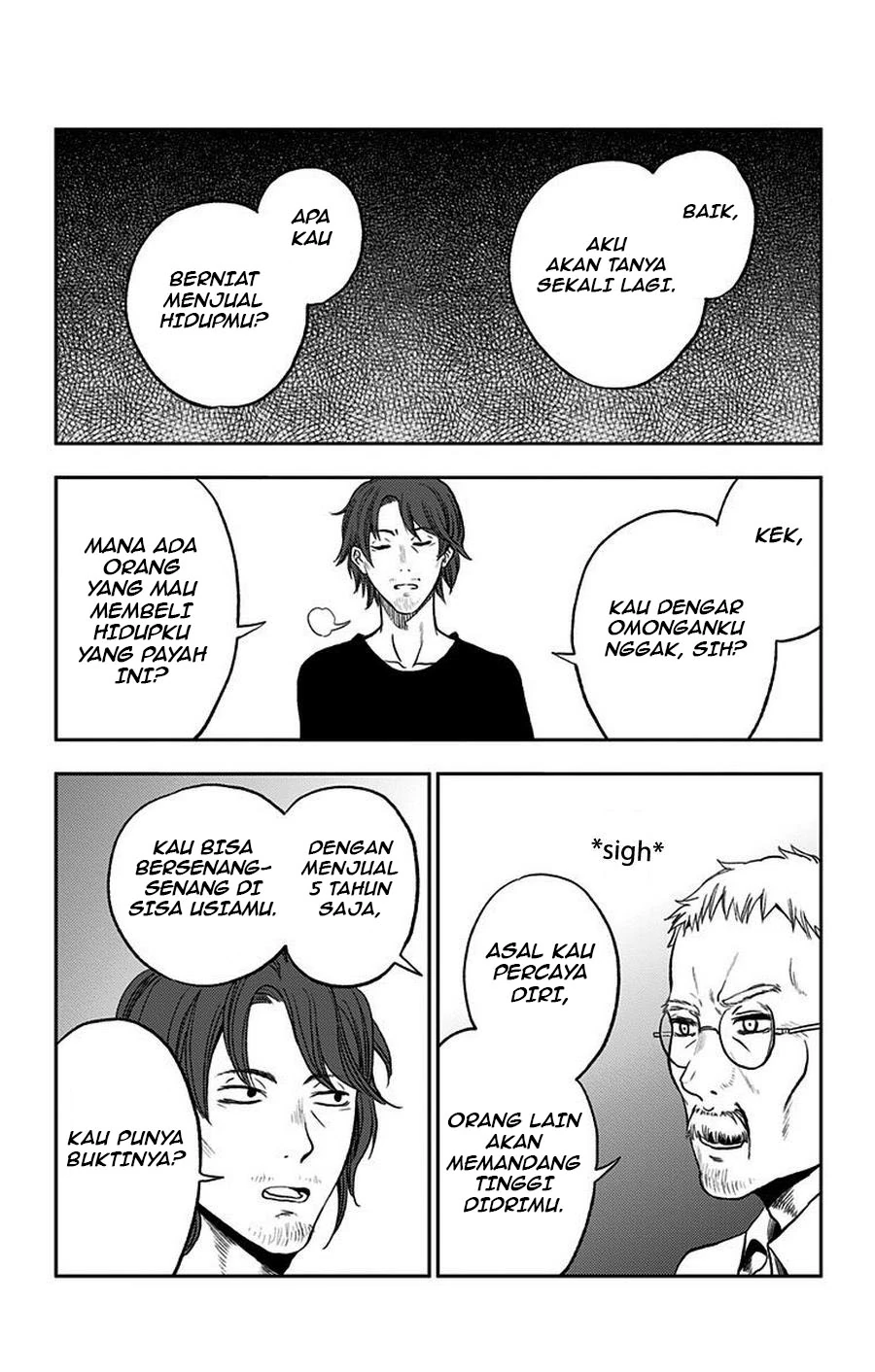 Halaman 15 — Jumyou wo Kaitotte Moratta. Ichinen ni Tsuki, Ichimanen de. Chapter 16.5