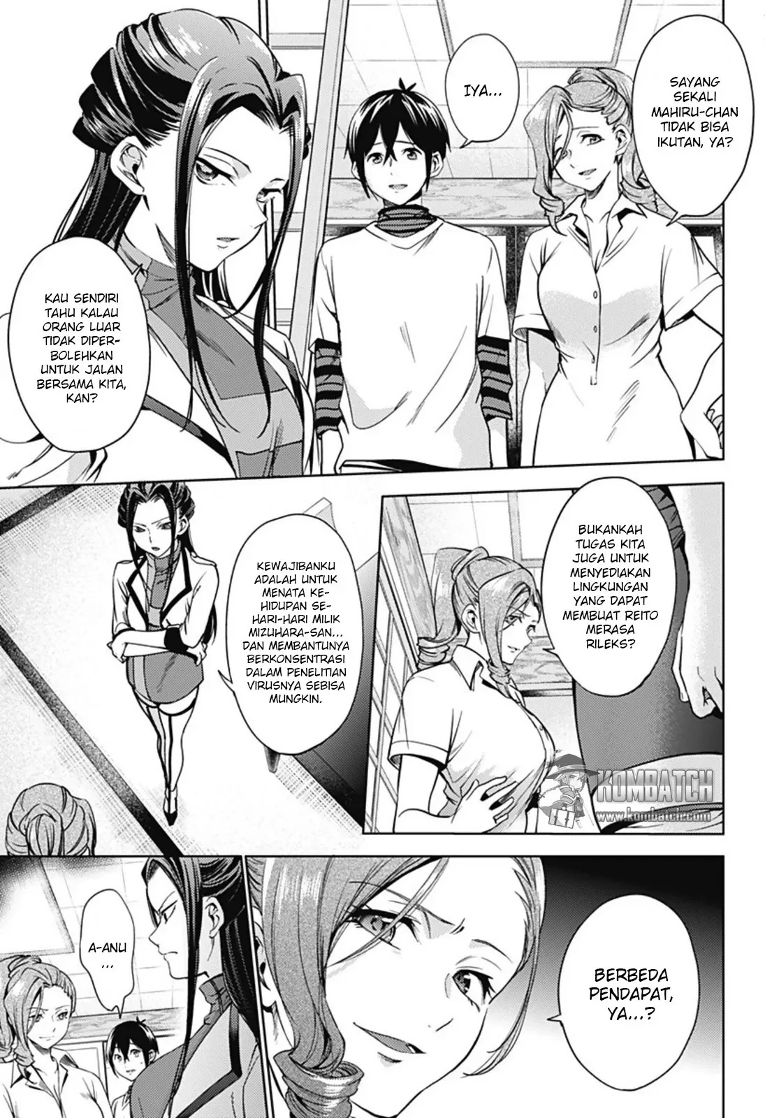 Halaman 4 — Shuumatsu no Harem Chapter 22