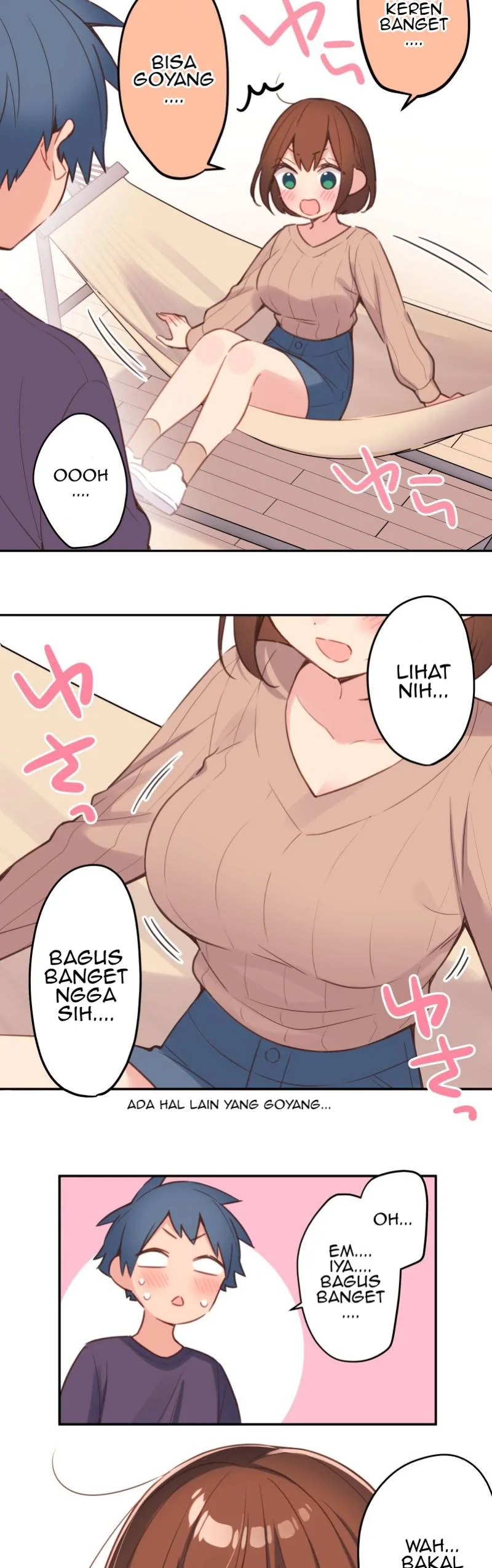 Halaman 17 — Waka-chan Is Flirty Again Chapter 83