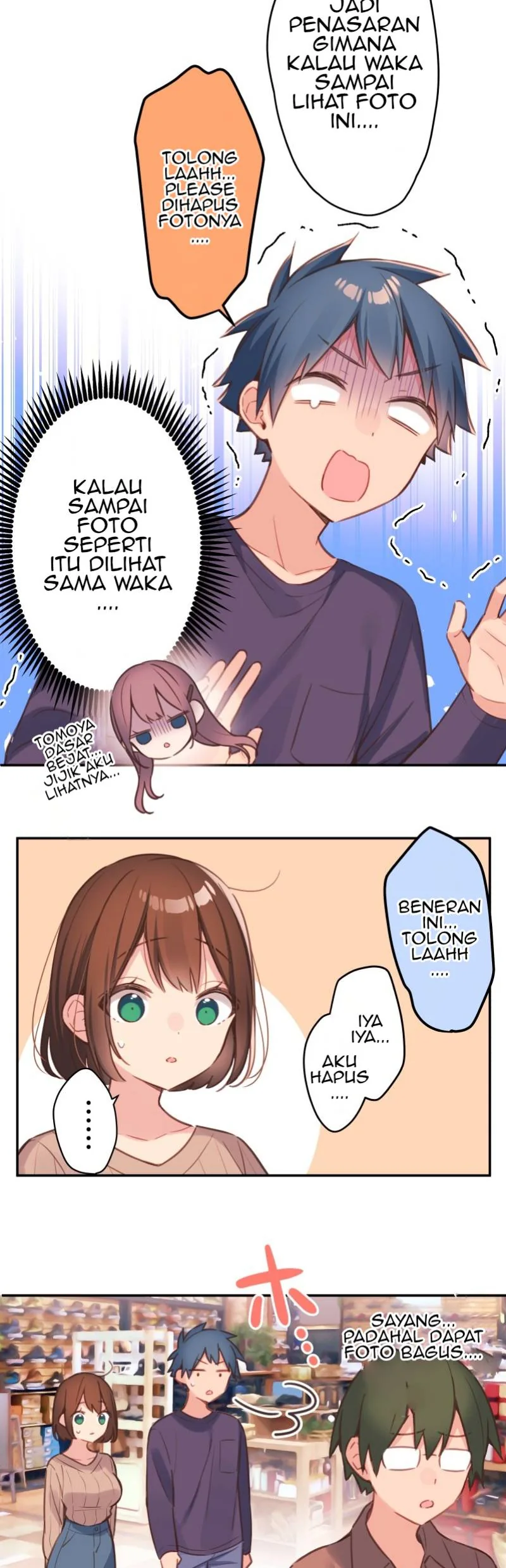 Halaman 24 — Waka-chan Is Flirty Again Chapter 83