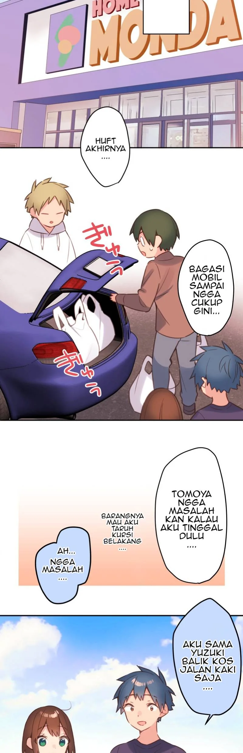 Halaman 28 — Waka-chan Is Flirty Again Chapter 83