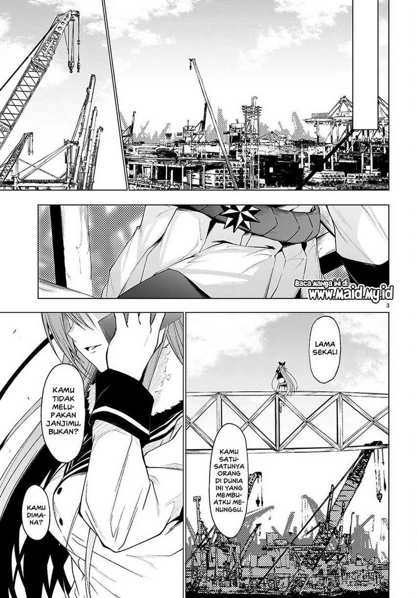 Halaman 4 — Maou Gakuen no Hangyakusha: Jinrui Hatsu no Maou Kouhou, Kenzoku Shoujo to Ouza wo Mezashite Nariagaru Chapter 49