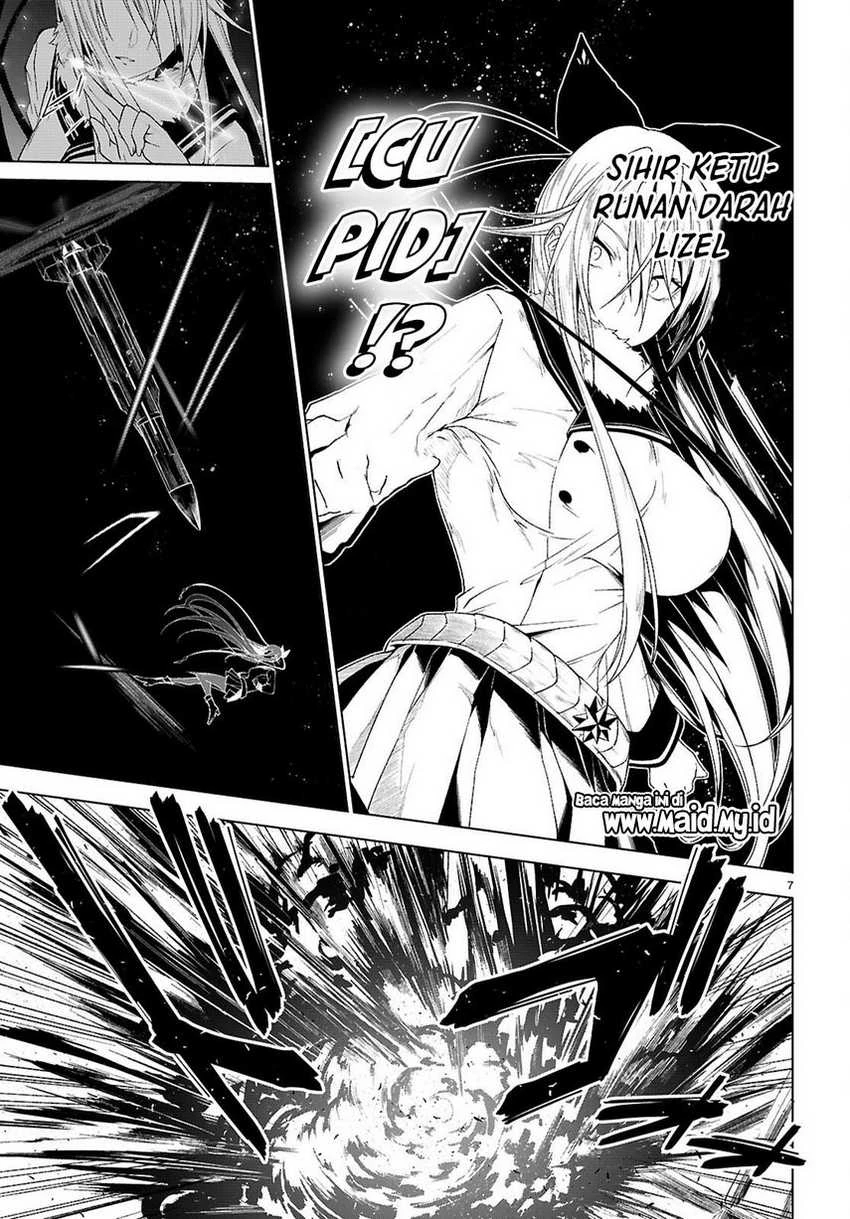 Halaman 8 — Maou Gakuen no Hangyakusha: Jinrui Hatsu no Maou Kouhou, Kenzoku Shoujo to Ouza wo Mezashite Nariagaru Chapter 49