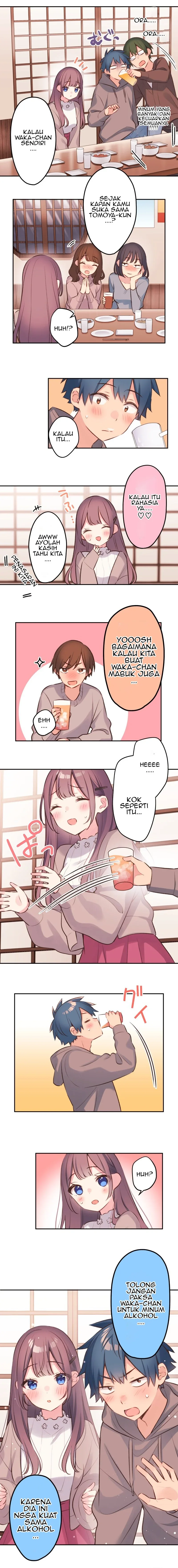 Halaman 3 — Waka-chan Is Flirty Again Chapter 96