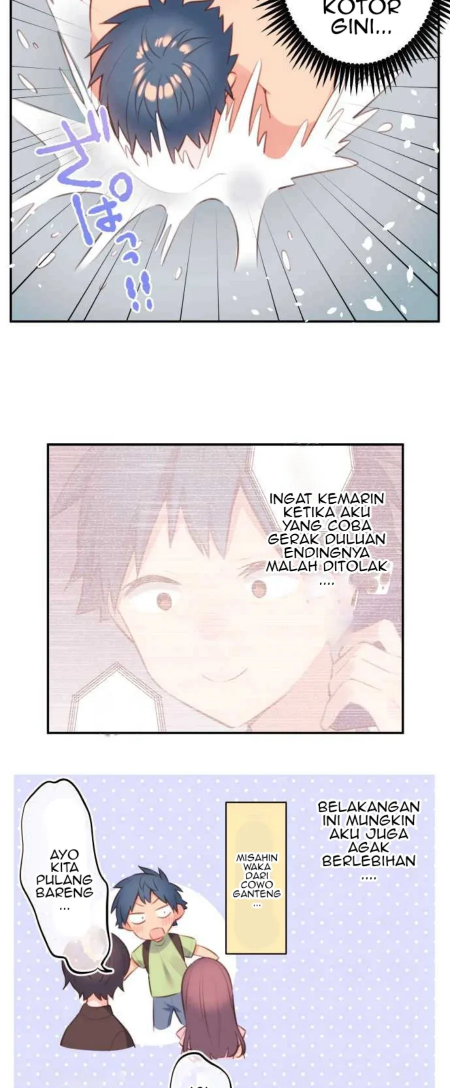 Halaman 7 — Waka-chan Is Flirty Again Chapter 69