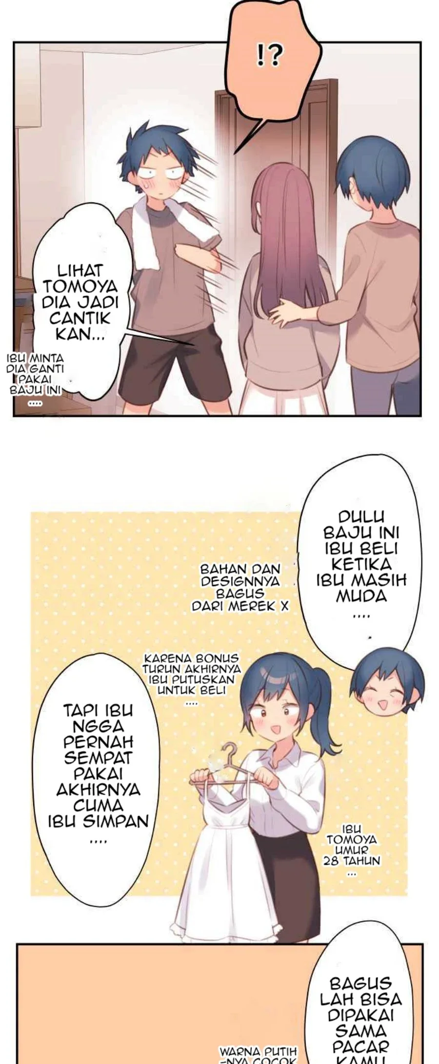 Halaman 10 — Waka-chan Is Flirty Again Chapter 69