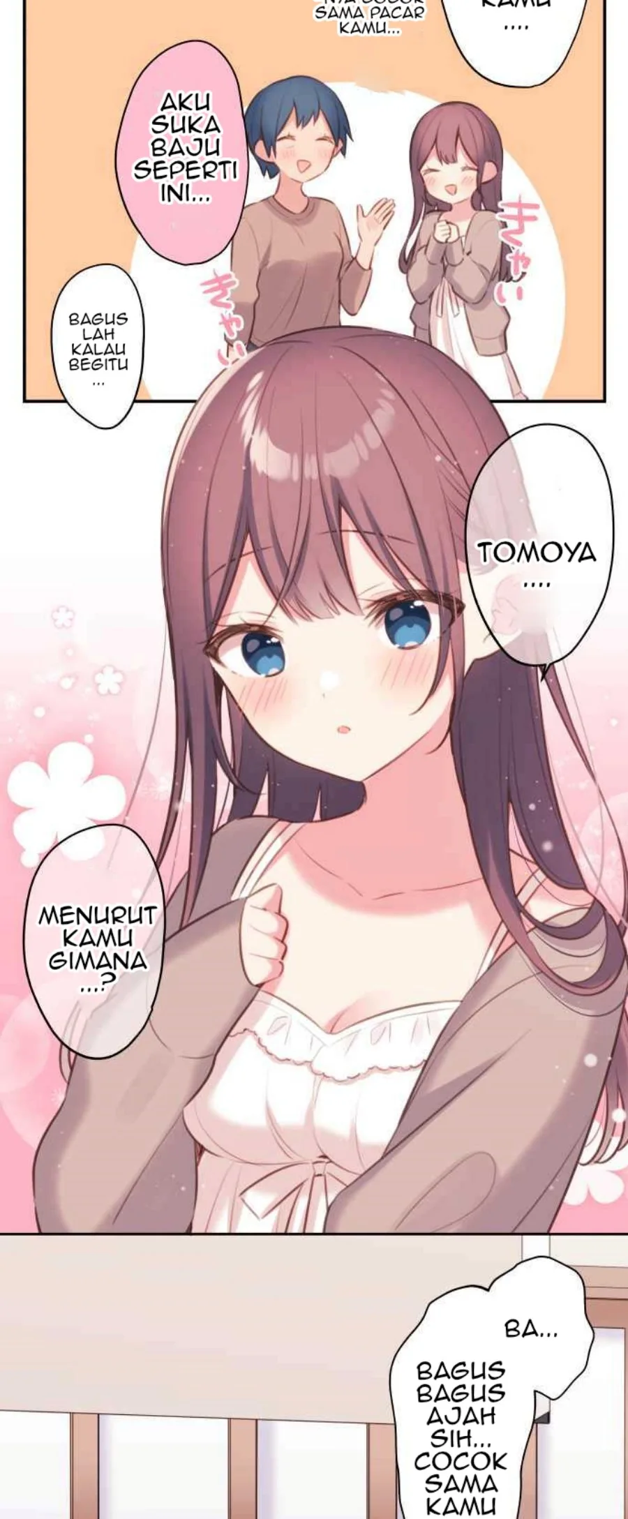 Halaman 11 — Waka-chan Is Flirty Again Chapter 69