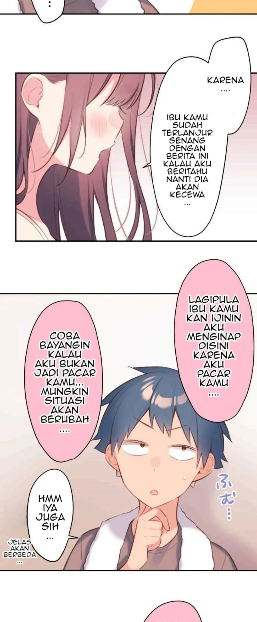Halaman 19 — Waka-chan Is Flirty Again Chapter 69
