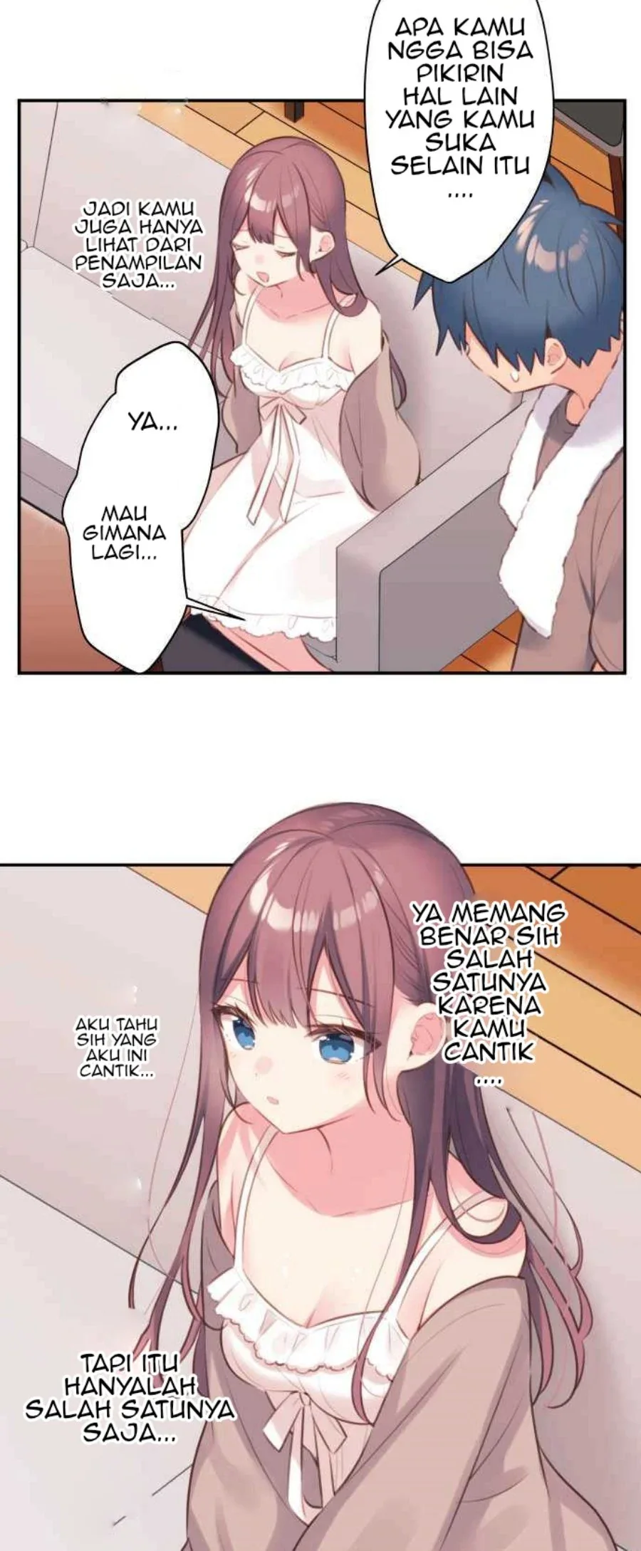 Halaman 22 — Waka-chan Is Flirty Again Chapter 69
