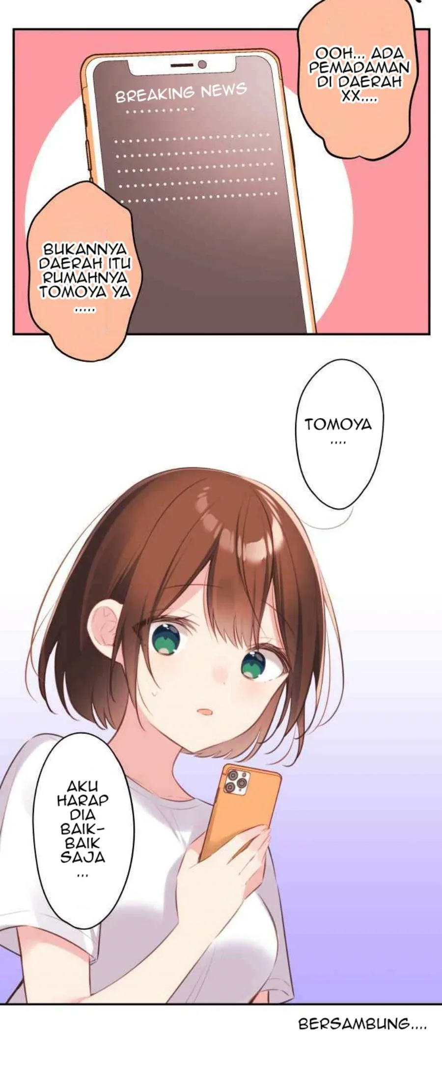 Halaman 37 — Waka-chan Is Flirty Again Chapter 69