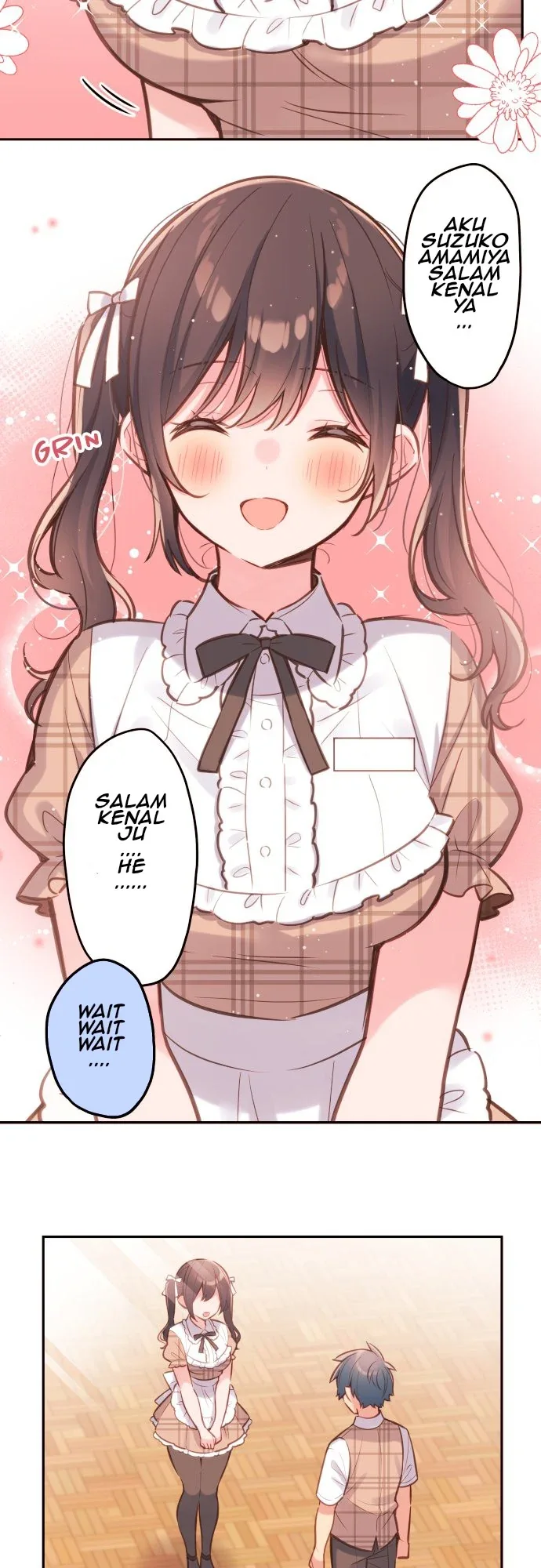 Halaman 3 — Waka-chan Is Flirty Again Chapter 32