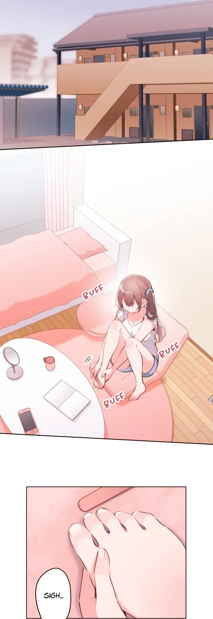Halaman 5 — Waka-chan Is Flirty Again Chapter 32