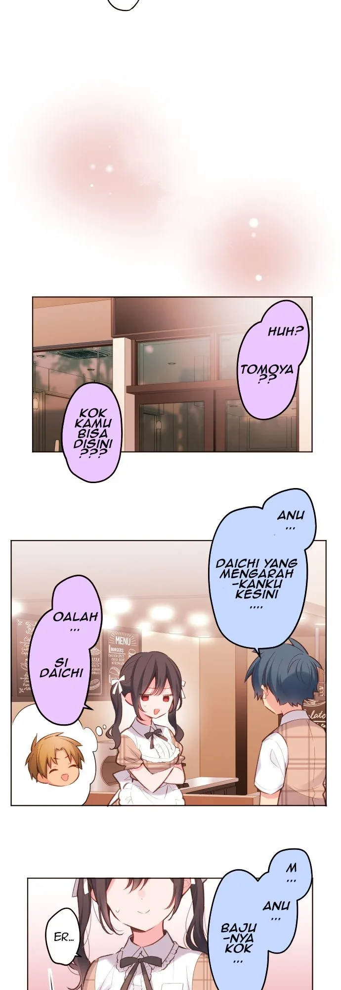 Halaman 7 — Waka-chan Is Flirty Again Chapter 32