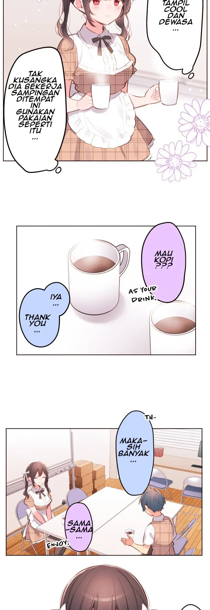Halaman 12 — Waka-chan Is Flirty Again Chapter 32