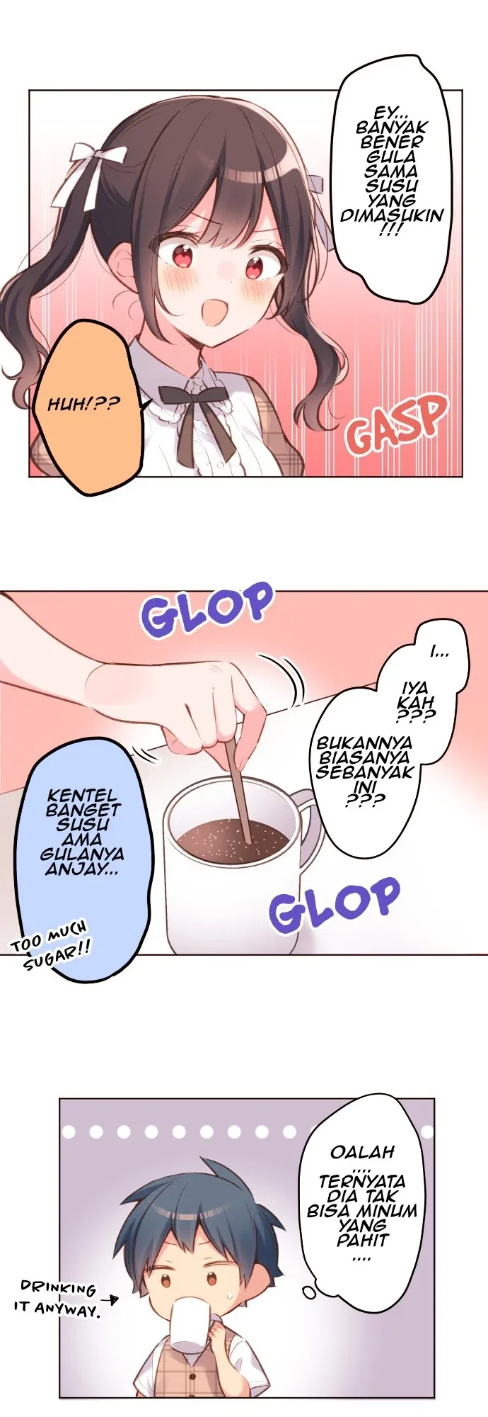 Halaman 14 — Waka-chan Is Flirty Again Chapter 32