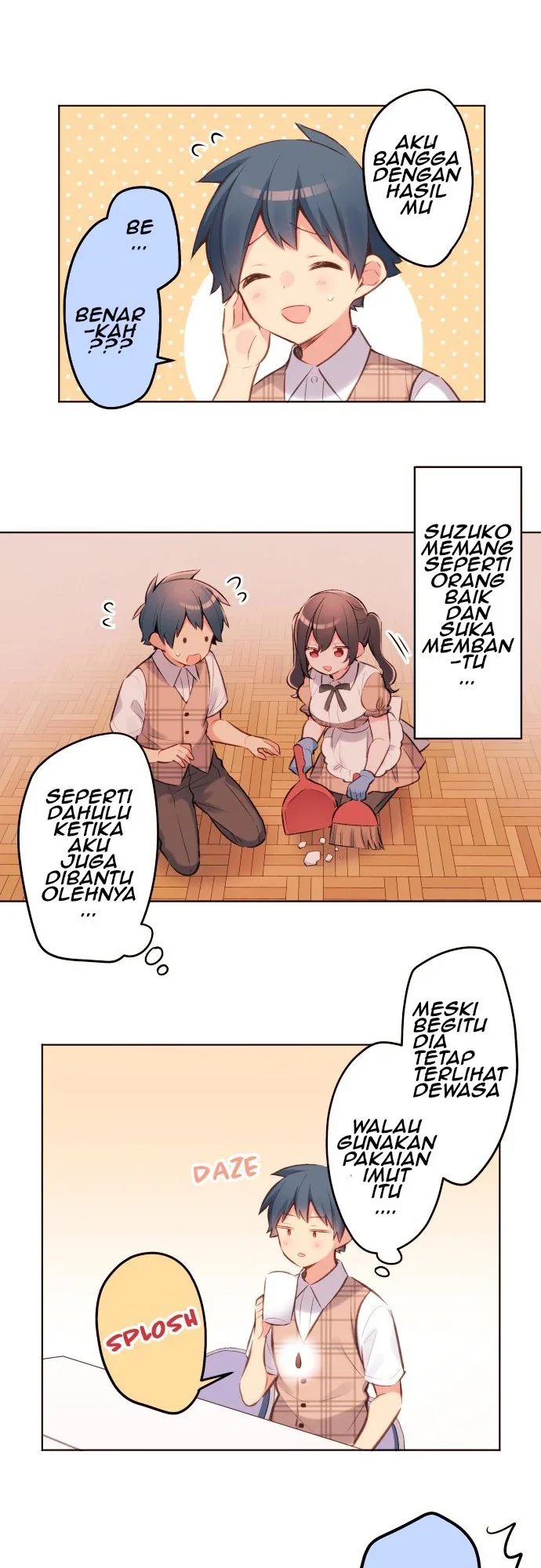 Halaman 16 — Waka-chan Is Flirty Again Chapter 32