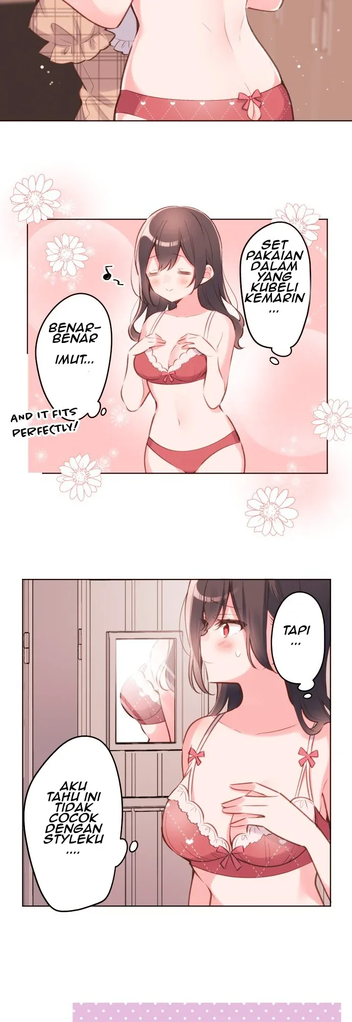 Halaman 24 — Waka-chan Is Flirty Again Chapter 32