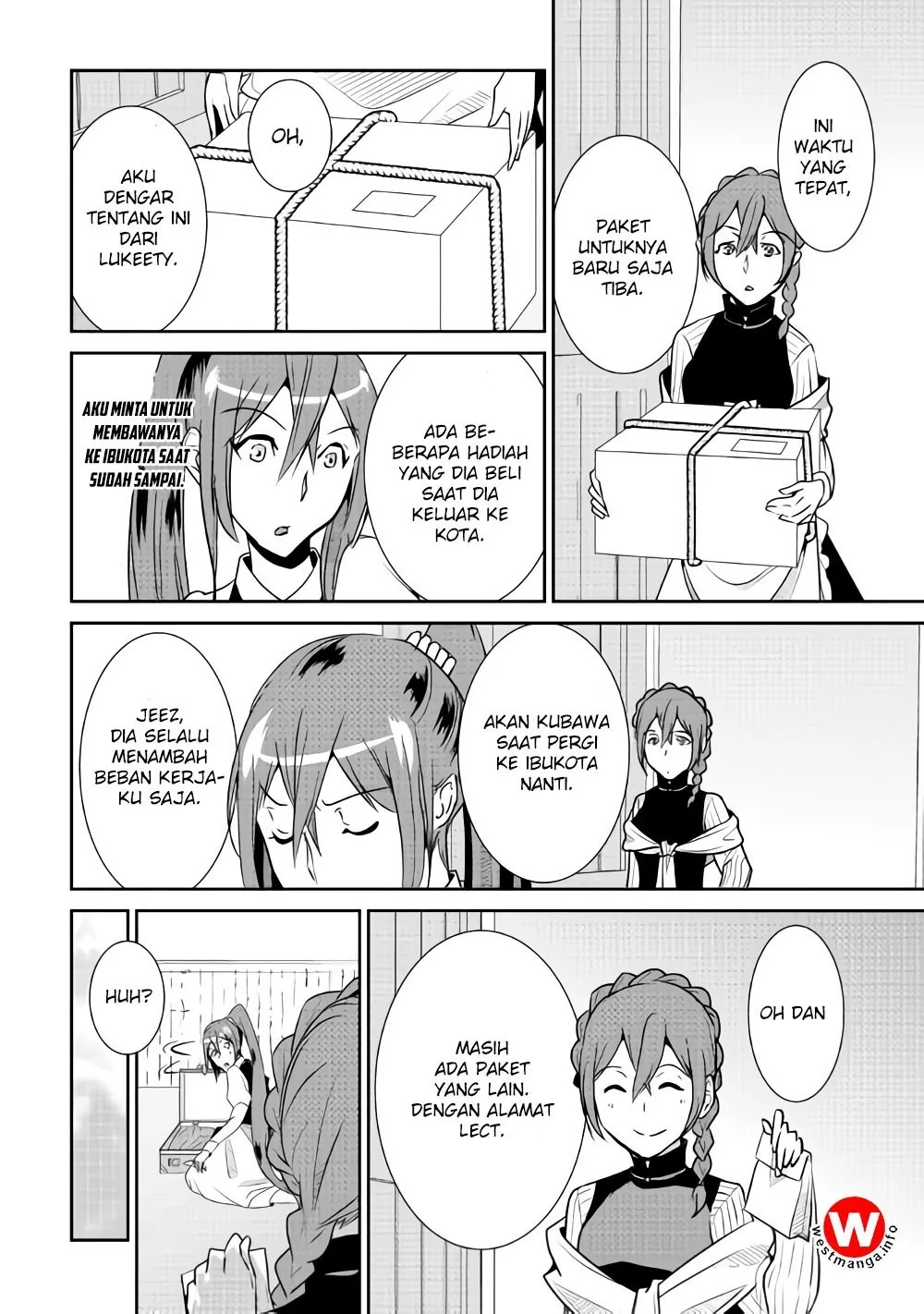 Halaman 8 — Shiro no Koukoku Monogatari Chapter 64.1
