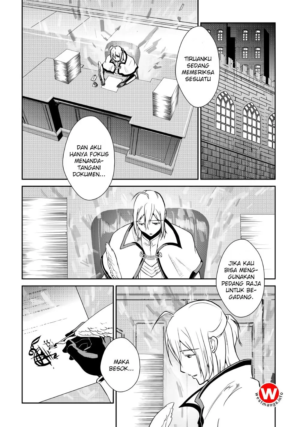 Halaman 18 — Shiro no Koukoku Monogatari Chapter 64.1