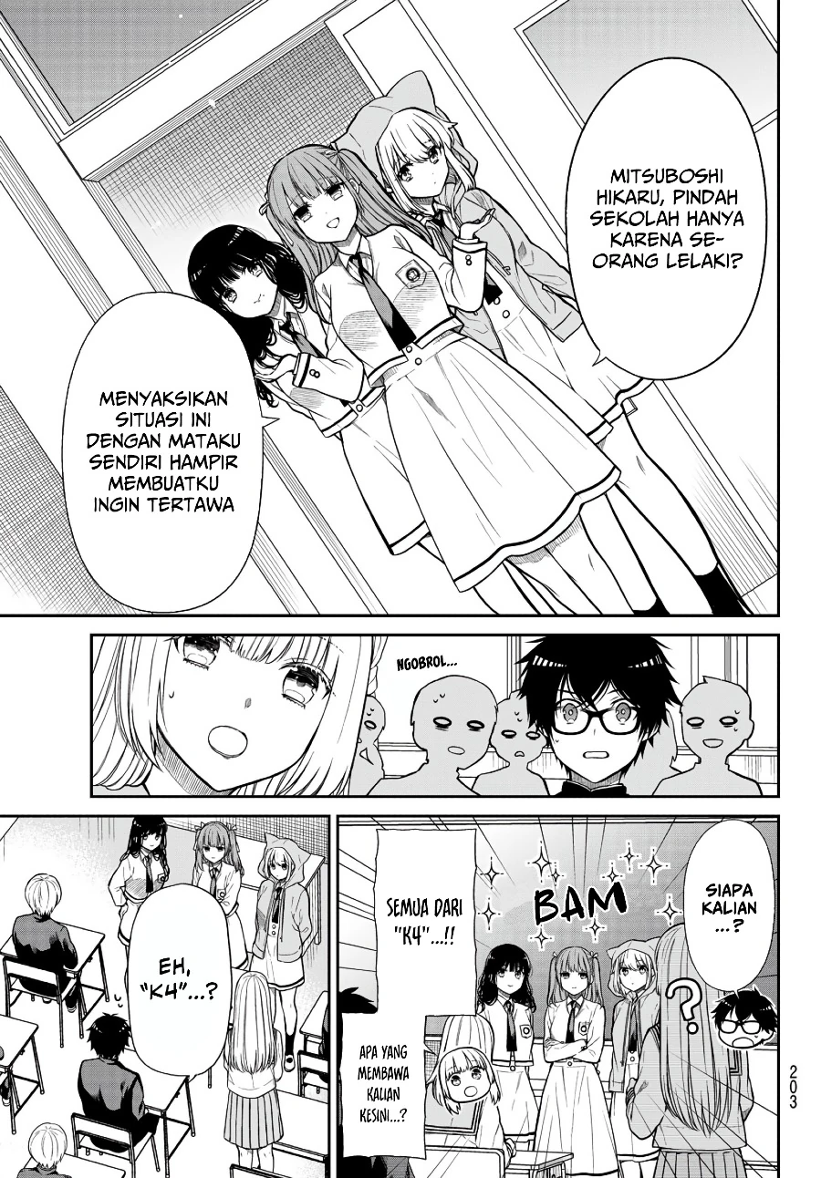 Halaman 4 — Kiraboshi Ojousama no Kyuukon Chapter 4