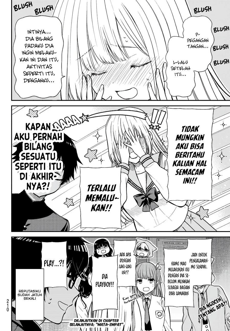 Halaman 11 — Kiraboshi Ojousama no Kyuukon Chapter 4