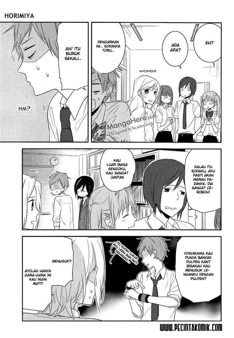Halaman 25 — Horimiya Chapter 16
