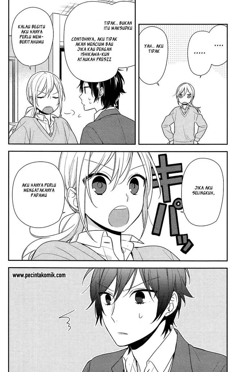 Halaman 9 — Horimiya Chapter 74