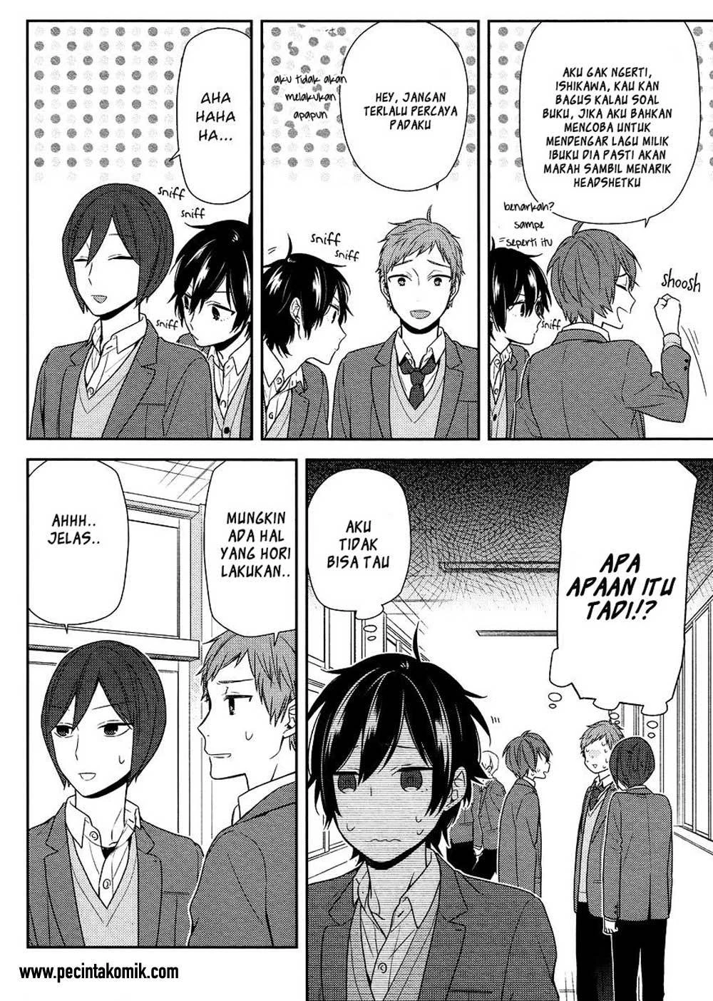 Halaman 10 — Horimiya Chapter 74