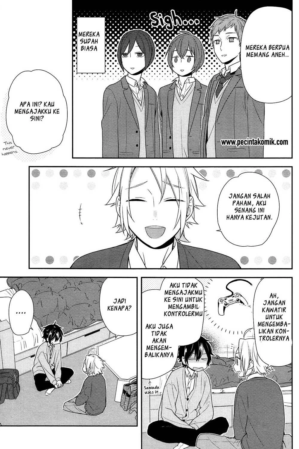 Halaman 11 — Horimiya Chapter 74