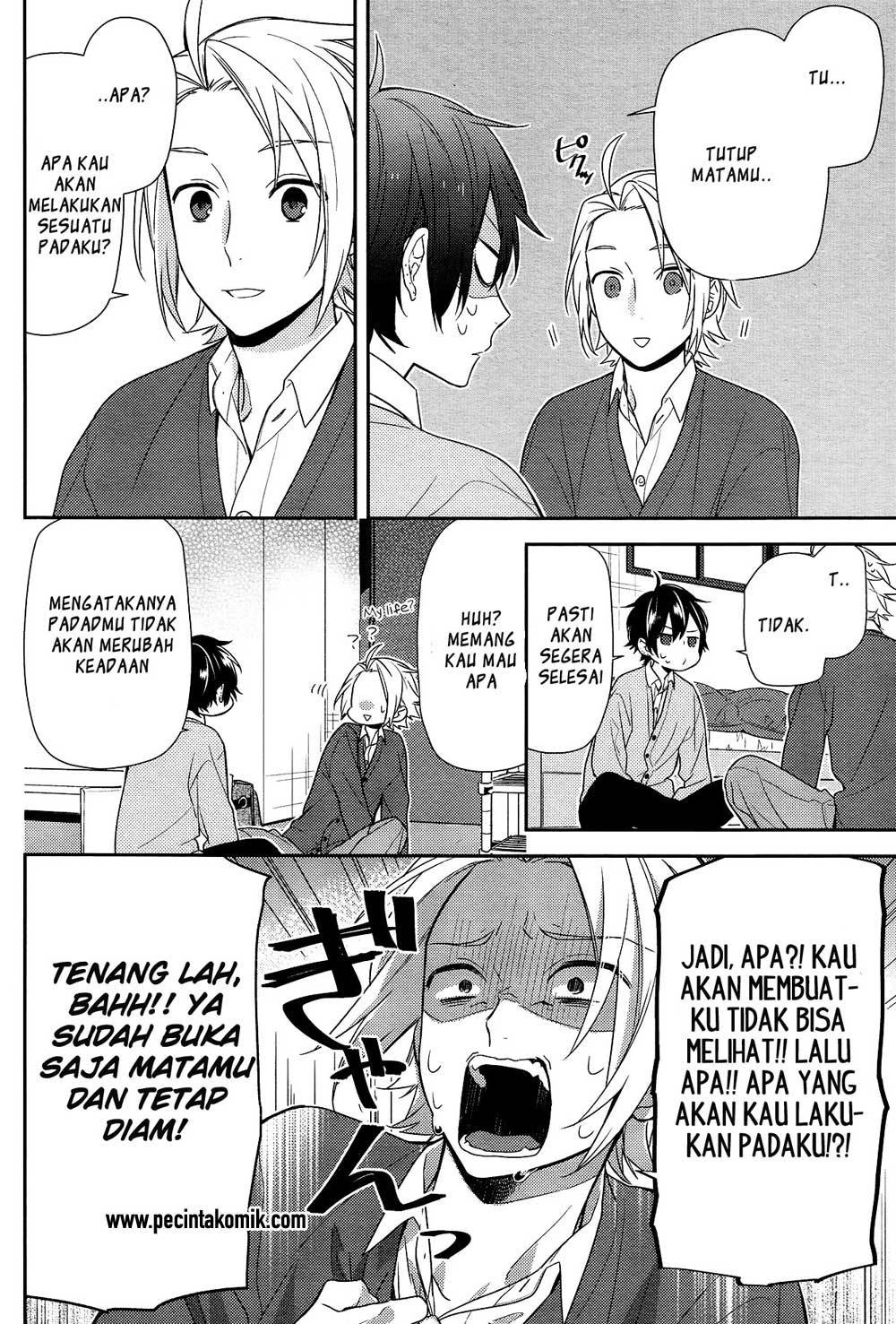 Halaman 12 — Horimiya Chapter 74