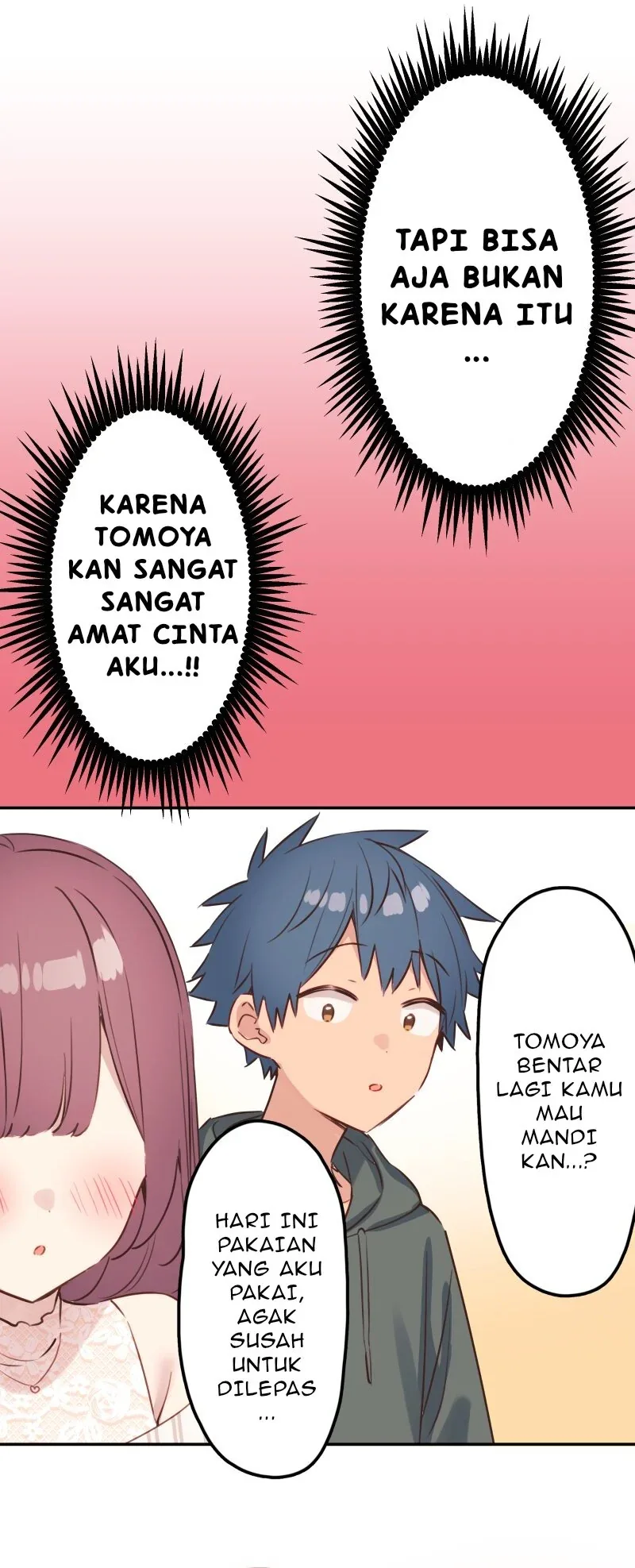 Halaman 33 — Waka-chan Is Flirty Again Chapter 210