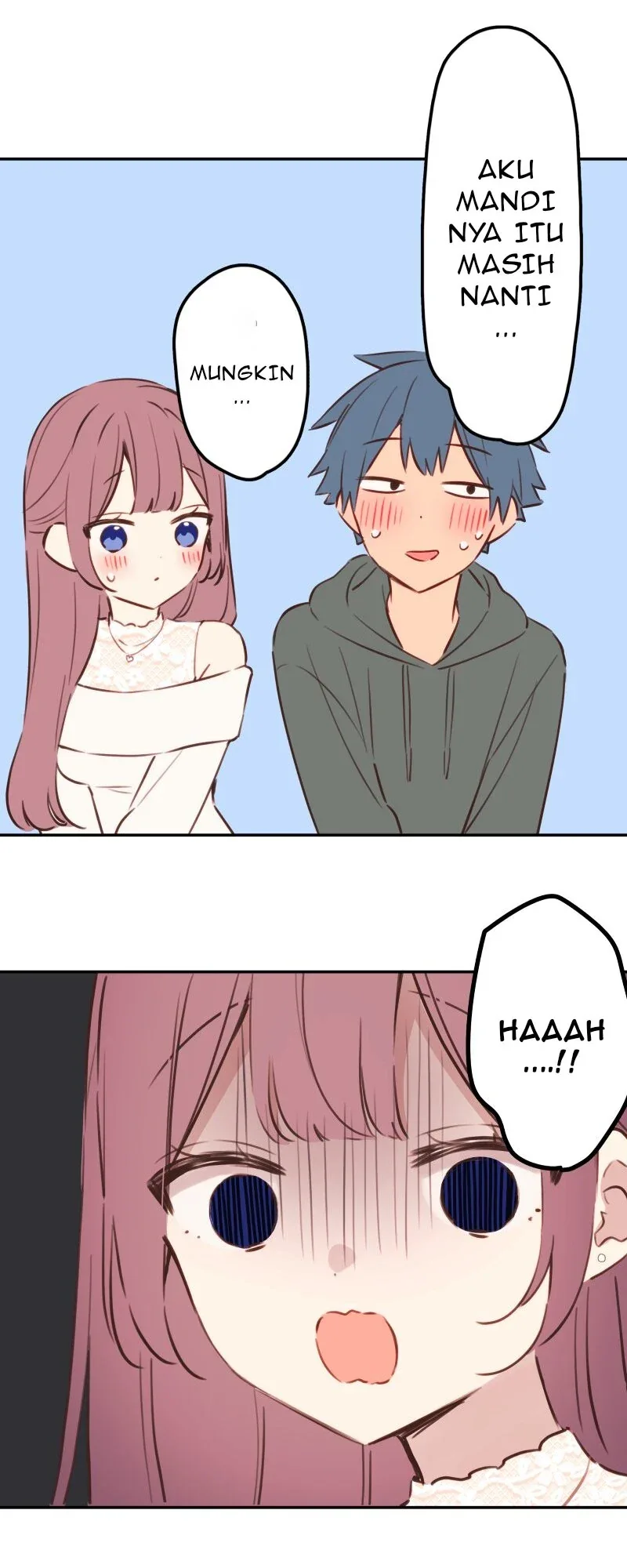Halaman 35 — Waka-chan Is Flirty Again Chapter 210