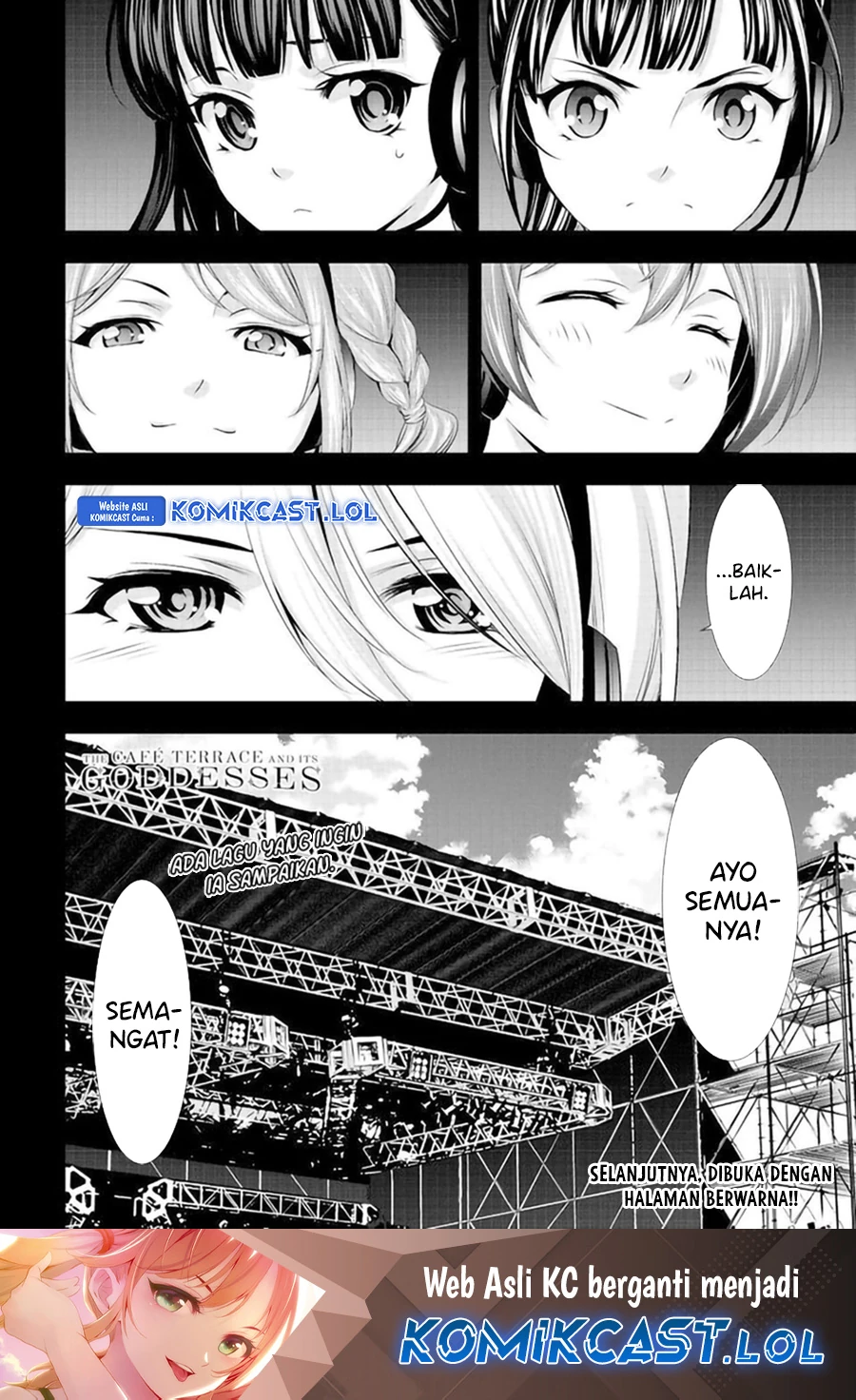 Halaman 16 — Megami no Café Terrace Chapter 132