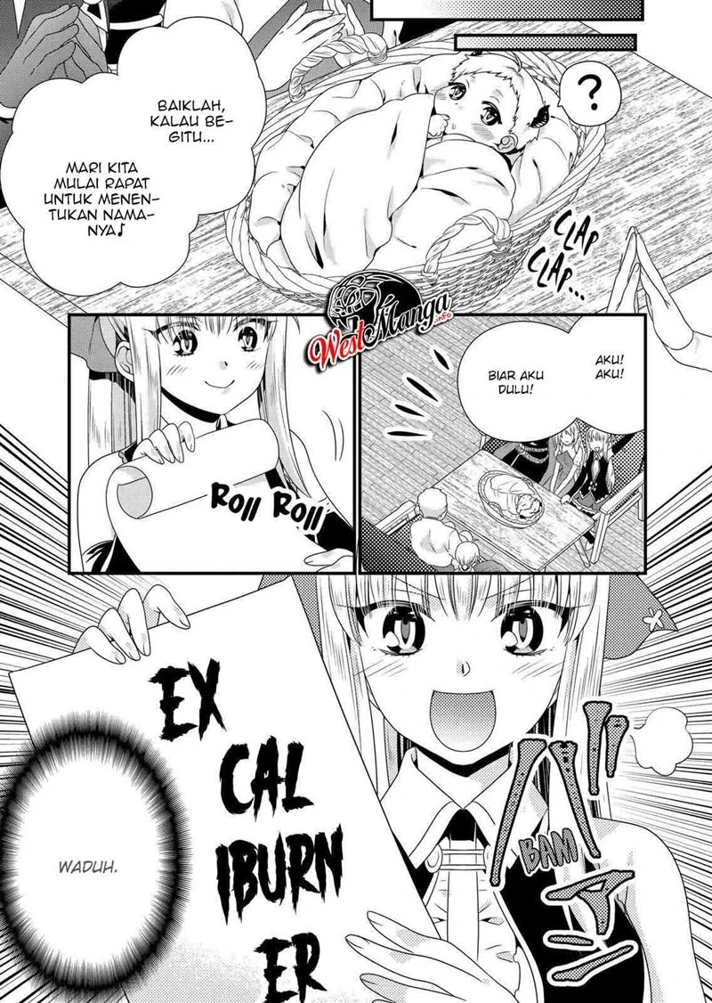 Halaman 11 — Maou desu. Onna Yuusha no Hahaoya to Saikon shita node, Onna Yuusha ga Giri no Musume ni Narimashita. @comic Chapter 49