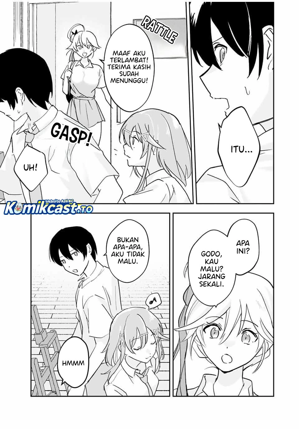 Halaman 6 — Eiyuu to Majo no Tensei Love Comedy Chapter 28