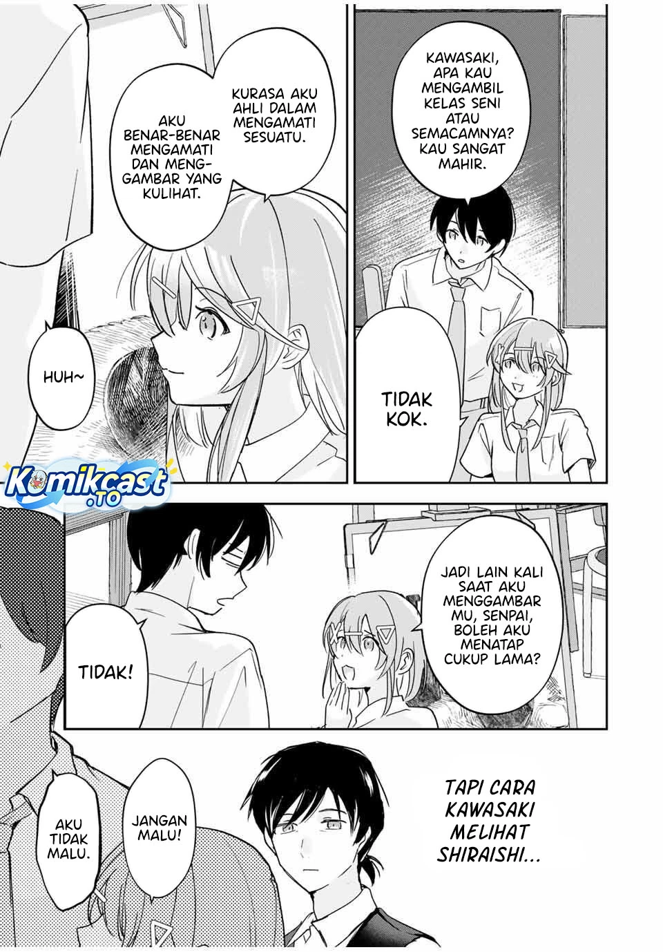 Halaman 8 — Eiyuu to Majo no Tensei Love Comedy Chapter 28