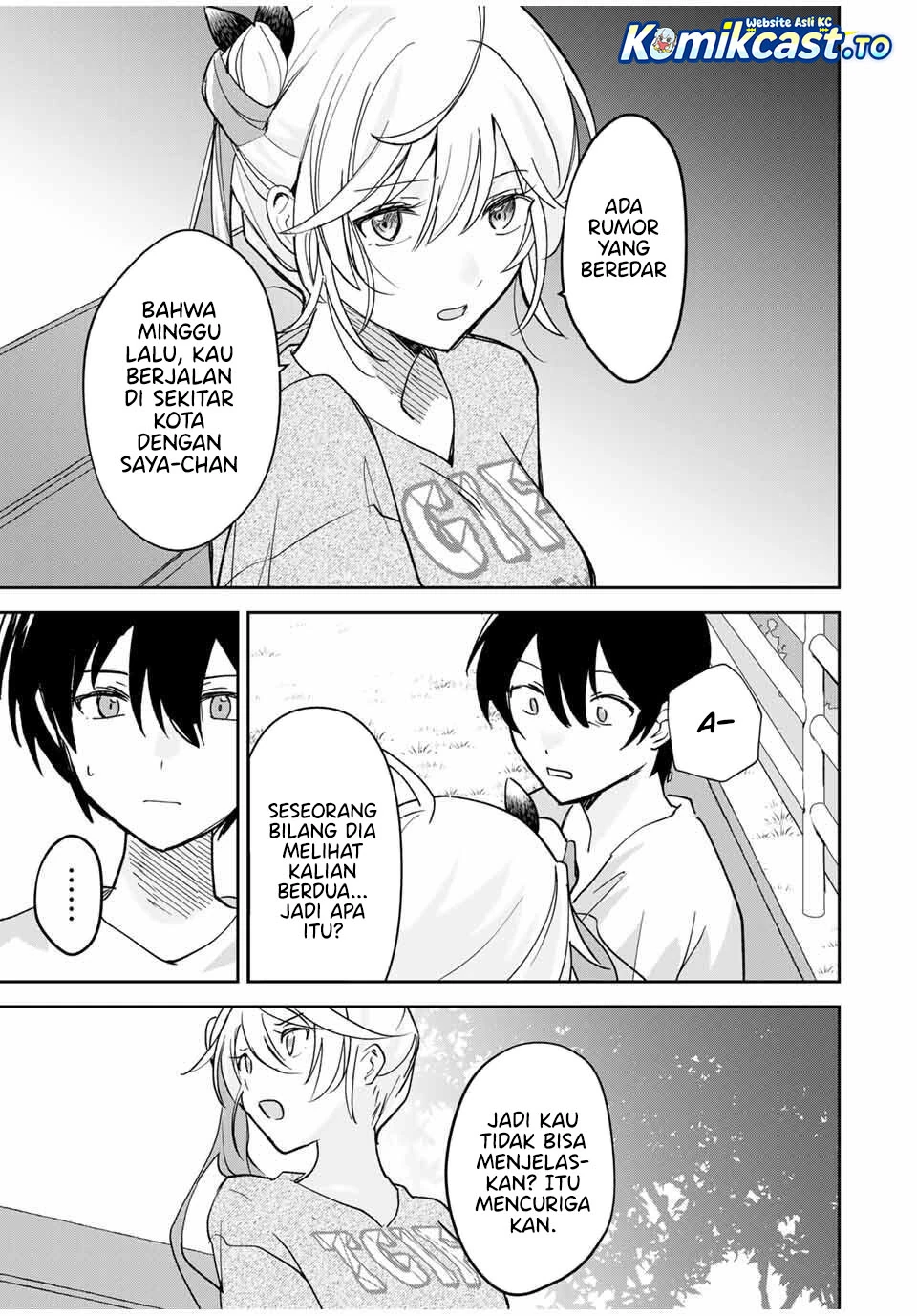 Halaman 12 — Eiyuu to Majo no Tensei Love Comedy Chapter 28