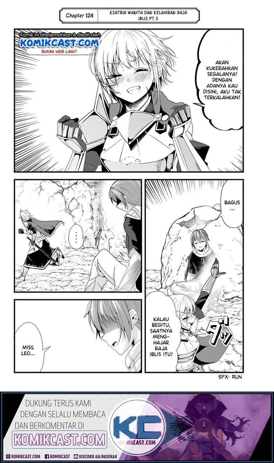 Halaman 3 — Imamade Ichido mo Onnaatsukai sareta Koto ga Nai Onna Kishi wo Onnaatsukai suru Manga Chapter 124